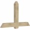 Ekena Millwork Eugene Rough Sawn Timber Gable Bracket, Douglas Fir, 60"W x 38"H x 4"D x 6"F, 15/12 Pitch GBW060X38X0406EUG00RDF - alternate 5